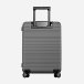 grey small neon luggage