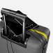 grey Neon carry on luggage