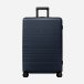 Blue Big wheel suitcase