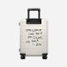DJ cabin luggage white