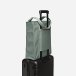Turquoise Waxed canvas tote bag