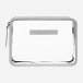 transparent toiletry bag Grey