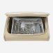 transparent toiletry bag Grey