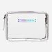 transparent toiletry bag Shiny