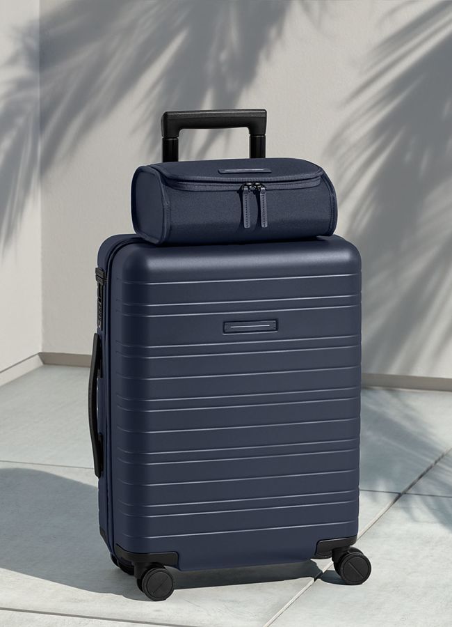 Top case ontop of suitcase