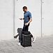 turquoise Hard case cabin trolley