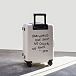 DJ cabin luggage white