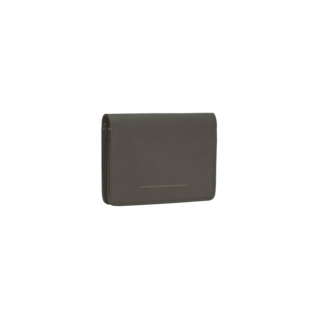 Double Card Holder Card Holders in Olive Green - Horizn Studios