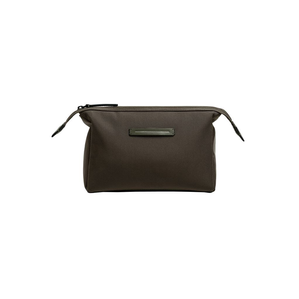 Kōenji Wash Bag Wash Bags in Olive Green - Horizn Studios, Nylon