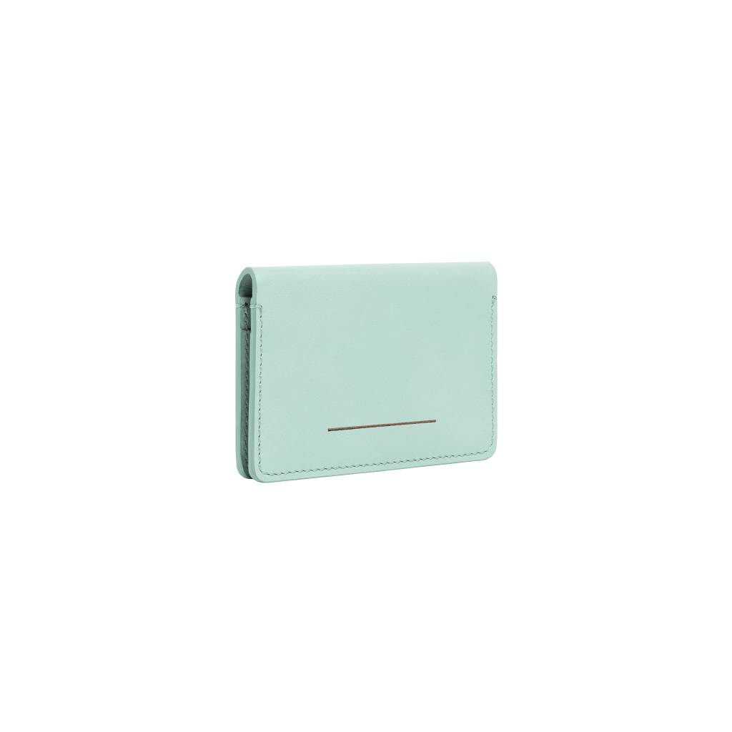 Double Card Holder Card Holders in Mint Green - Horizn Studios